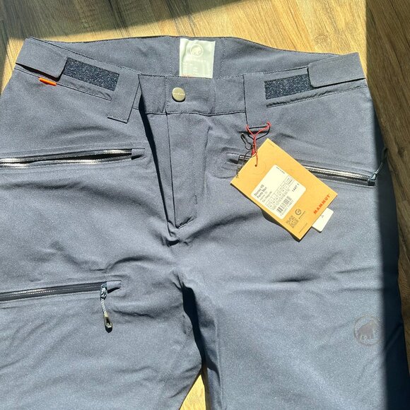 NWT Mammut Stoney HS pants, Navy/ Dark blue, size 34/reg - Picture 4 of 8